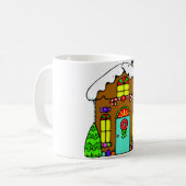 Gingerbread House Kaffeetasse (Vorderseite Links)