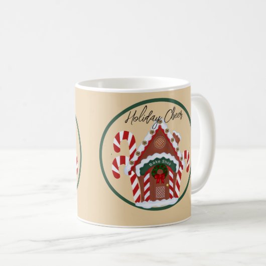 Gingerbread House Kaffeetasse (VorderseiteRechts)