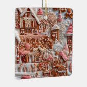Gingerbread House Keramikornament (Rechts)