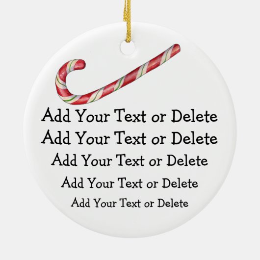 Gingerbread House Keramikornament (Hinten)