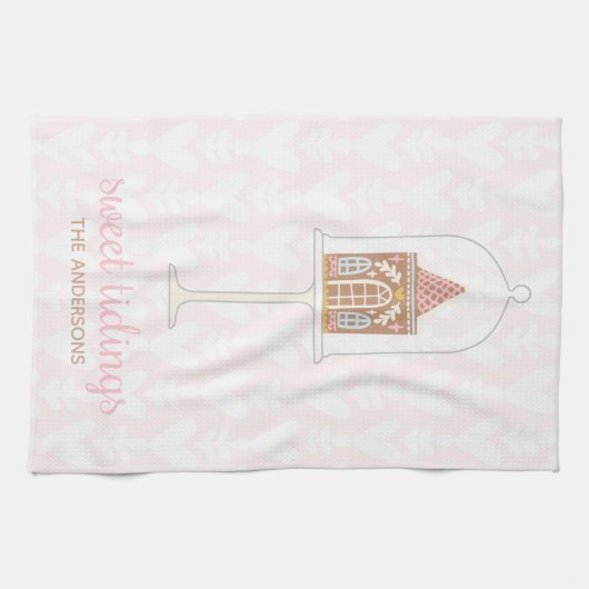 Gingerbread House Kitchen Handtücher (Horizontal)