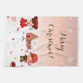 Gingerbread House Küchentuch (Horizontal)