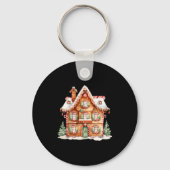 Gingerbread House Long Sleeve  Schlüsselanhänger (Vorderseite)