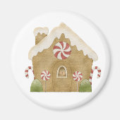 Gingerbread House Magnet (Vorne)