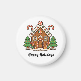 Gingerbread House Magnet