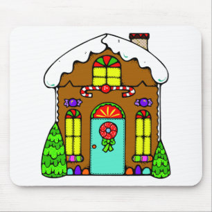 Gingerbread House Mousepad