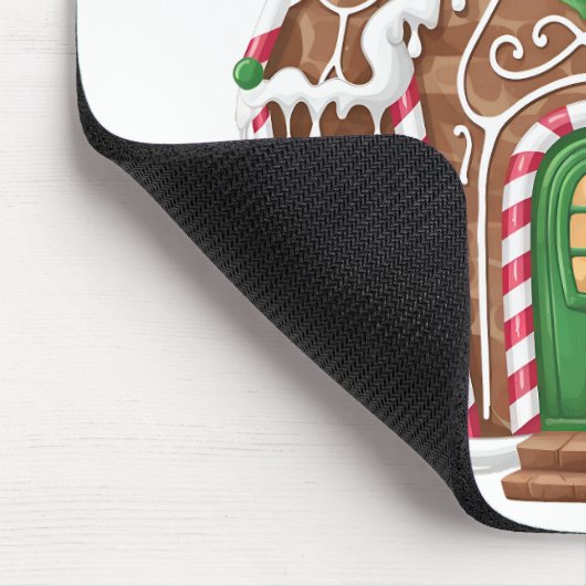 Gingerbread House Mousepad (Ecke)