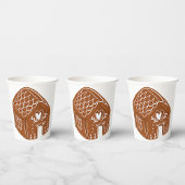 Gingerbread House Pappbecher