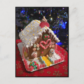 Gingerbread House Postkarte