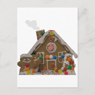 Gingerbread House Postkarte