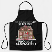 Gingerbread House Project Manager-Baker Schürze (Vorderseite)