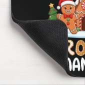 Gingerbread House Project Manager Christmas Cookie Mousepad (Ecke)