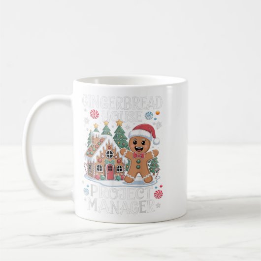 Gingerbread House Projektleiter Dekorieren von Bak Kaffeetasse (Links)