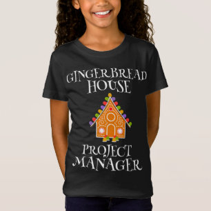 Gingerbread House Projektleiter Dekorieren von Bak T-Shirt
