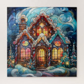 Gingerbread House Puzzle (Vertikal)