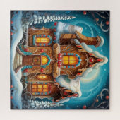 Gingerbread House Puzzle (Horizontal)