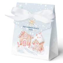 Gingerbread House Santa Elf Weihnachtsgeschenk Box