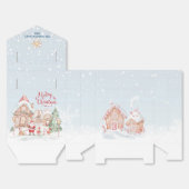 Gingerbread House Santa Elf Weihnachtsgeschenk Box Geschenkschachtel (Ungefaltet)