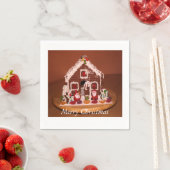 Gingerbread House Serviette (Beispiel)