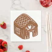 Gingerbread House Serviette (Beispiel)