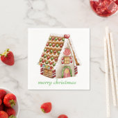 Gingerbread House Serviette (Beispiel)