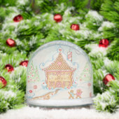 Gingerbread House Snow Globe Schneekugeln (Weihnachten)