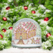 Gingerbread House Snow Globe Schneekugeln (Weihnachten)