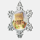 Gingerbread House Snowflake Ornament (Rechts)