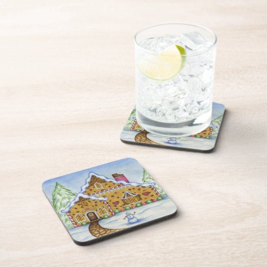 Gingerbread House Untersetzer (Rechte Seite)