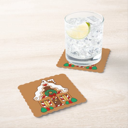 Gingerbread House Untersetzer (Vor Ort)