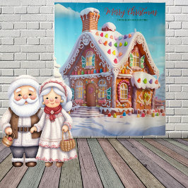 Gingerbread House Wandteppich