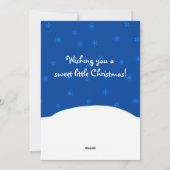 Gingerbread House Zucker und Gewürze Weihnachten s (Rückseite)