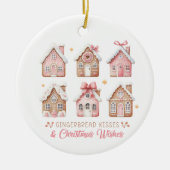 Gingerbread Houses Christmas Ornament (Vorne)