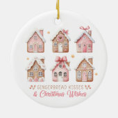 Gingerbread Houses Christmas Ornament (Hinten)