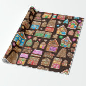 Gingerbread Houses Geschenkpapier (Ungerollt)