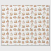Gingerbread Houses Geschenkpapier (Flach)