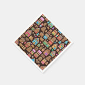 Gingerbread Houses Serviette (Ecke)