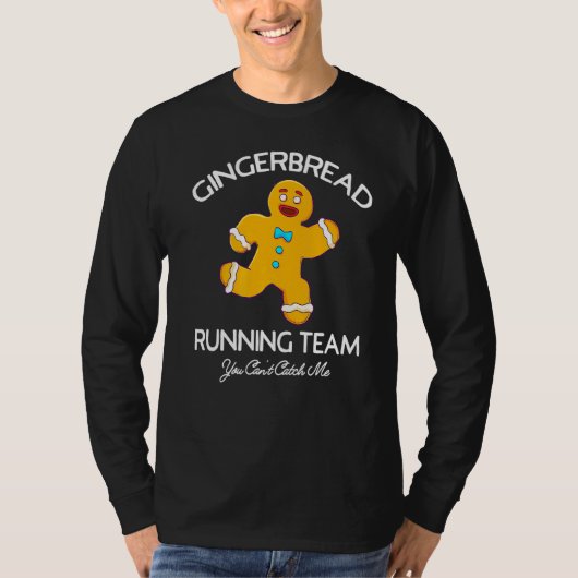 Gingerbread im Team Weihnachtsgebäck T-Shirt (Vorderseite)