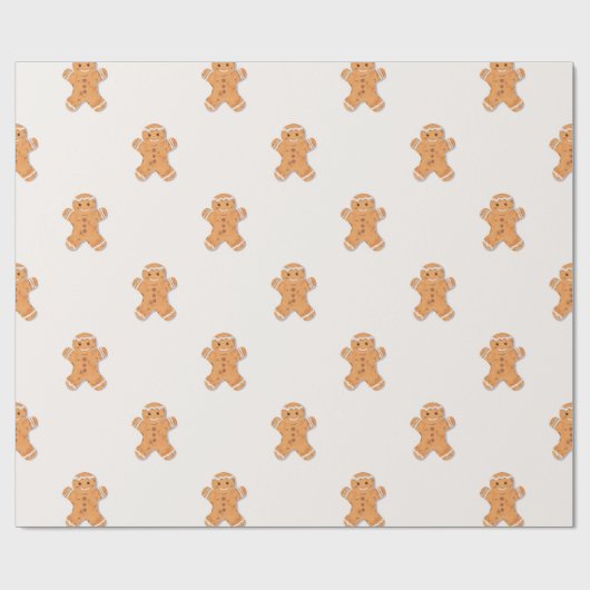 Gingerbread Joy Geschenkpapier (Flach)