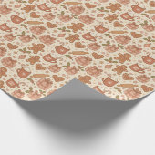 Gingerbread Joy Geschenkpapier (Ecke)