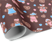 Gingerbread Joy Geschenkpapier (Rolleneckpunkt)