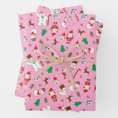 Gingerbread Joy Geschenkpapier Set (Beispiel)