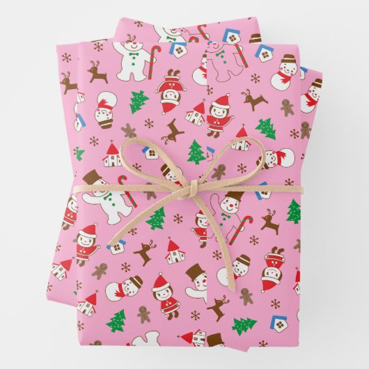 Gingerbread Joy Geschenkpapier Set (Beispiel)