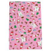 Gingerbread Joy Mittlere Geschenktüte (Rückseite)