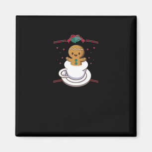 Gingerbread Kawaii Weihnachten Magnet