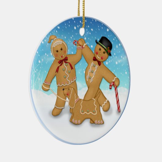 Gingerbread Keramik Ornament (Rechts)