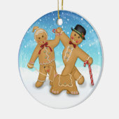 Gingerbread Keramik Ornament (Links)