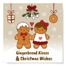Gingerbread Kisses und Weihnachtswünsche - Fun Pri