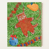 GINGERBREAD KITTY 8.5x11 Planer (Rückseite)