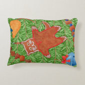GINGERBREAD KITTY Accent Kissen (Rückseite)